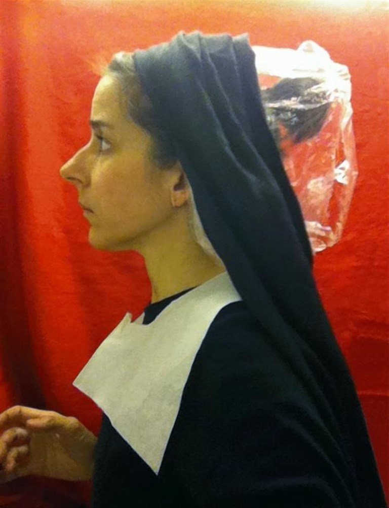 Lavatory self Portraits in the Flemish Style #13