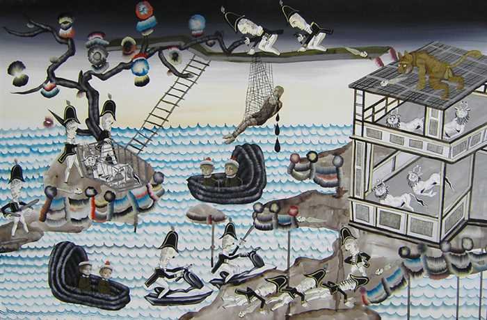 Lord Geoffrey Sending Out The Cradle Boats