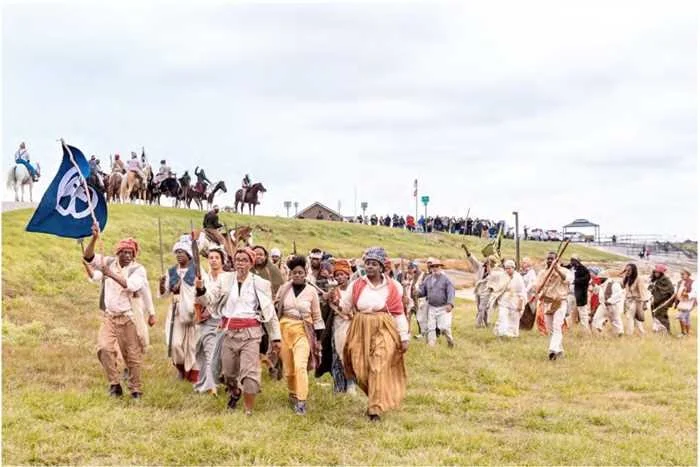 Slave Rebellion Reenactment Performance Still 4