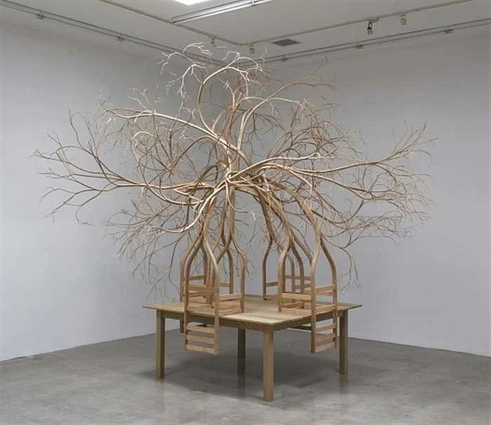 Table with four chairs