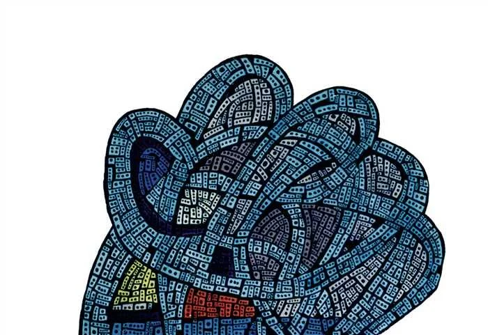 Untitled (#65, Blue Knot)