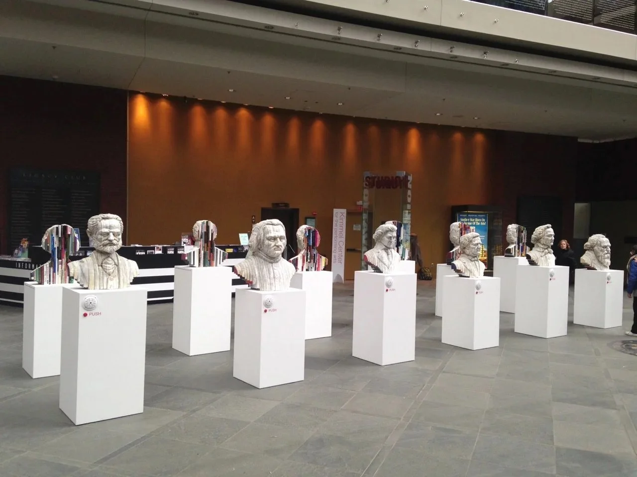 Long-Bin Chen's "Composers" at the Kimmel Center
