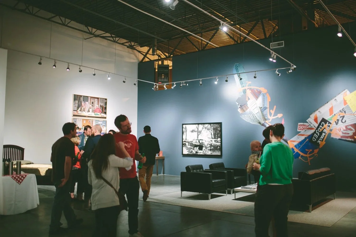 'America Rules!' Exhibition Opening at West Warehouse