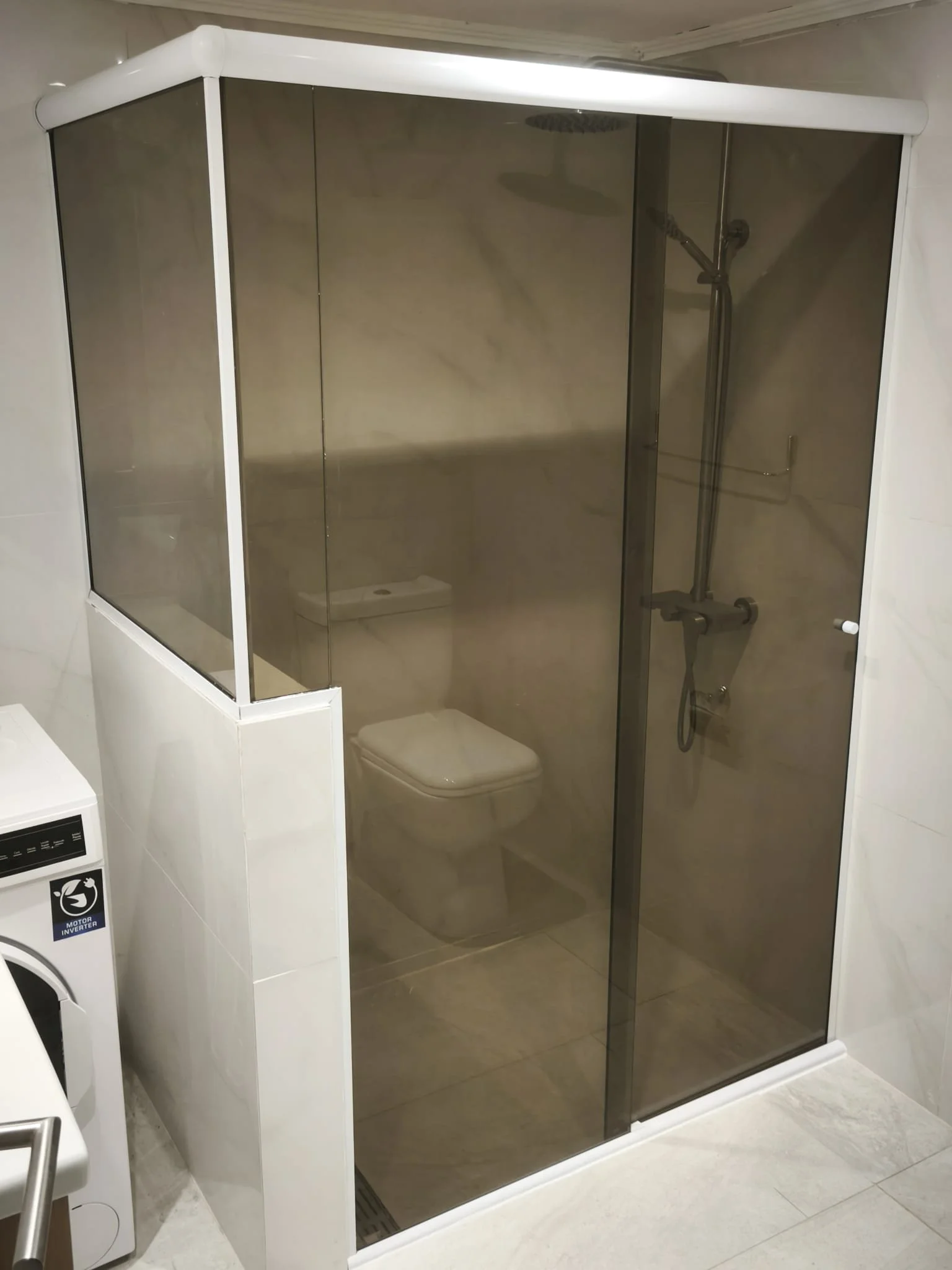 MAMPARA BLINDEX 8MM BRONCE TEMPLADO