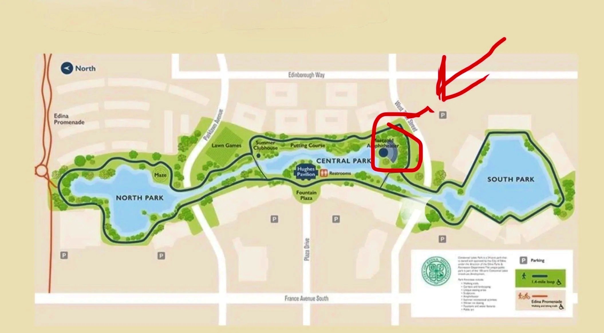 Edina Centennial Lakes Amphitheater