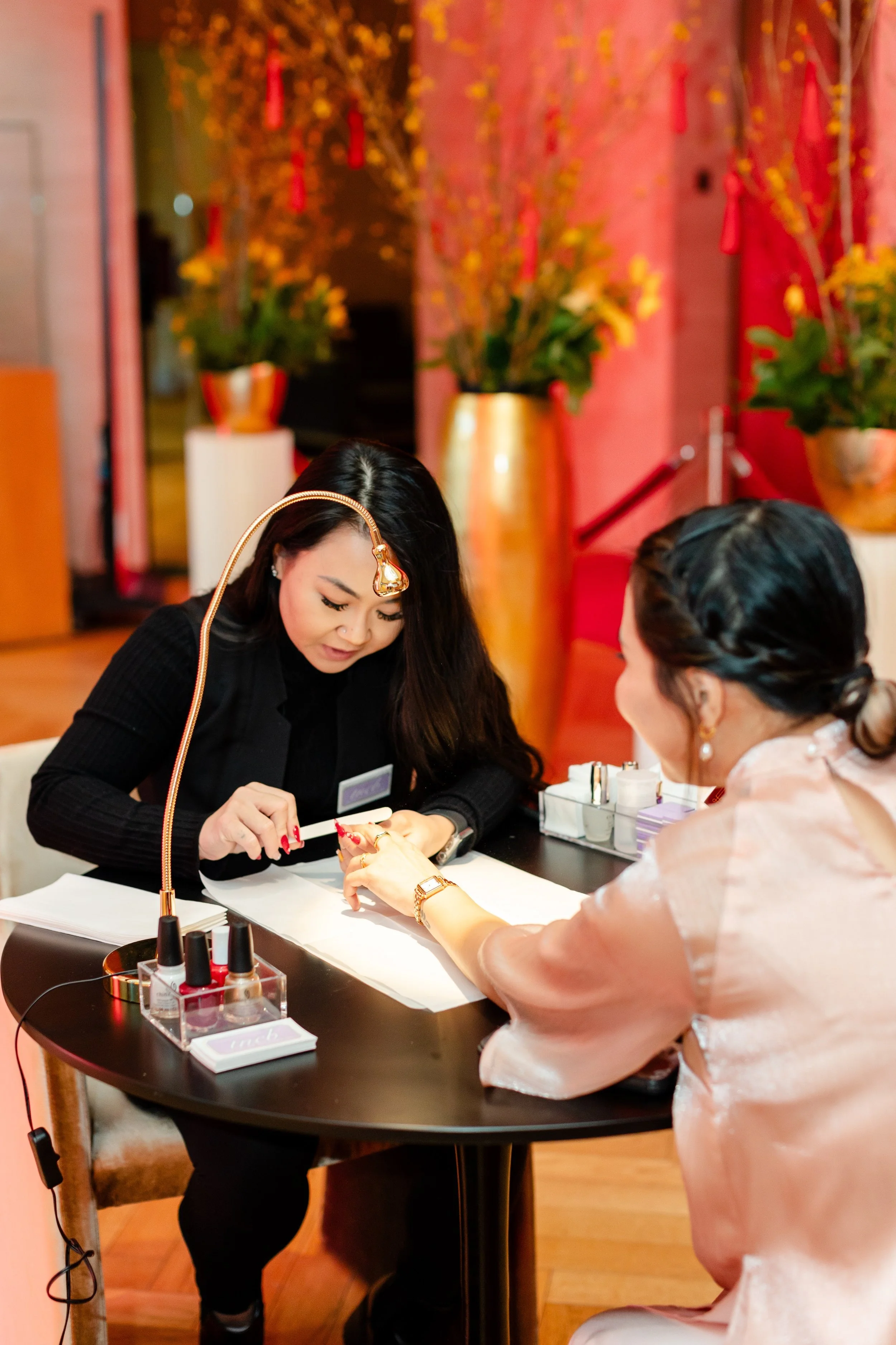 TNCB corporate event activation nail bar