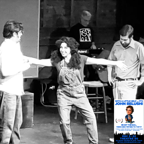 Jennifer Lieberman as Gilda Radner in "With A Little Help...It's John Belushi", nominated for BEST PERFORMANCE OFF-BROADWAY by BroadwayWorld.com
