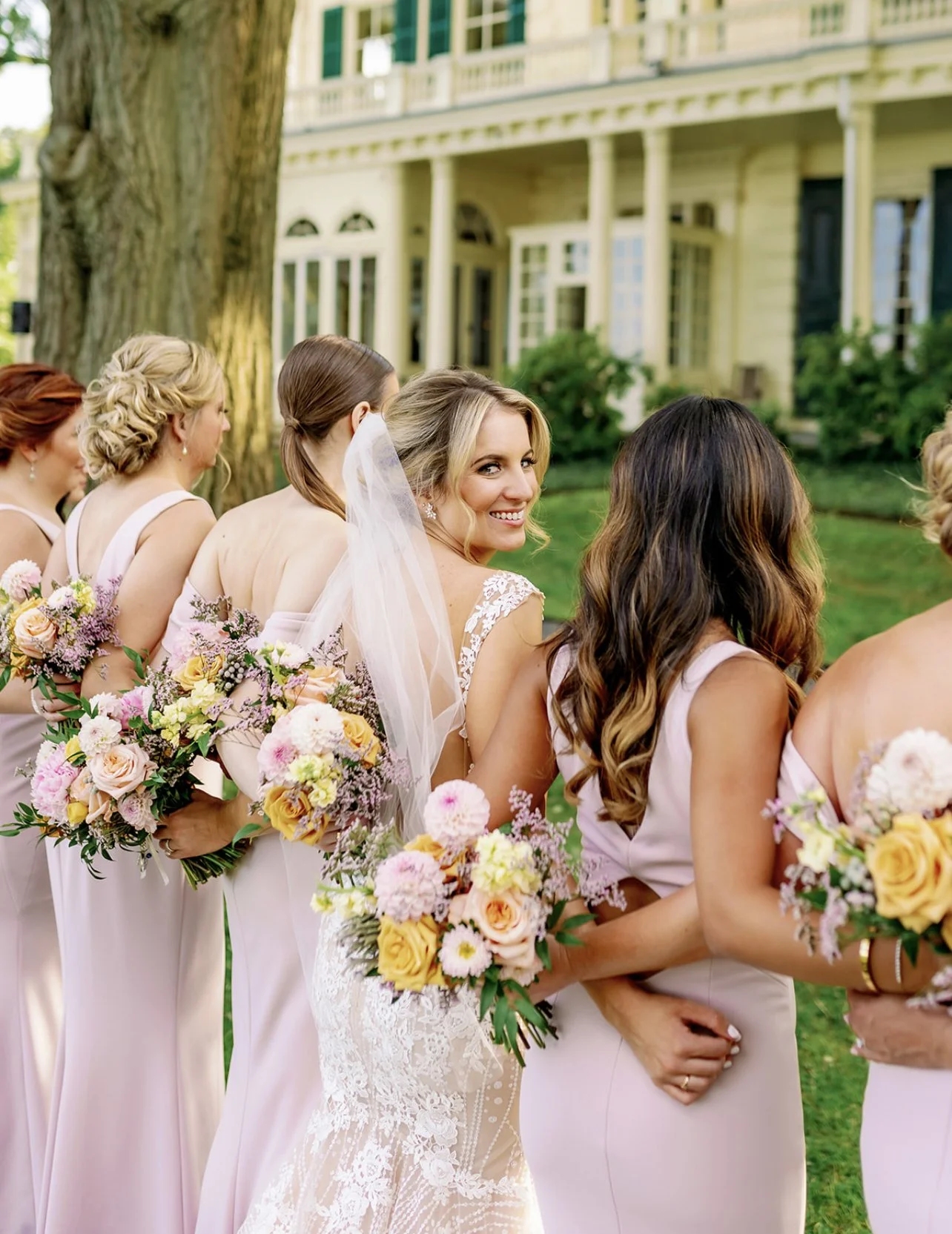 wedding hair and make up on location, New Jersey 
