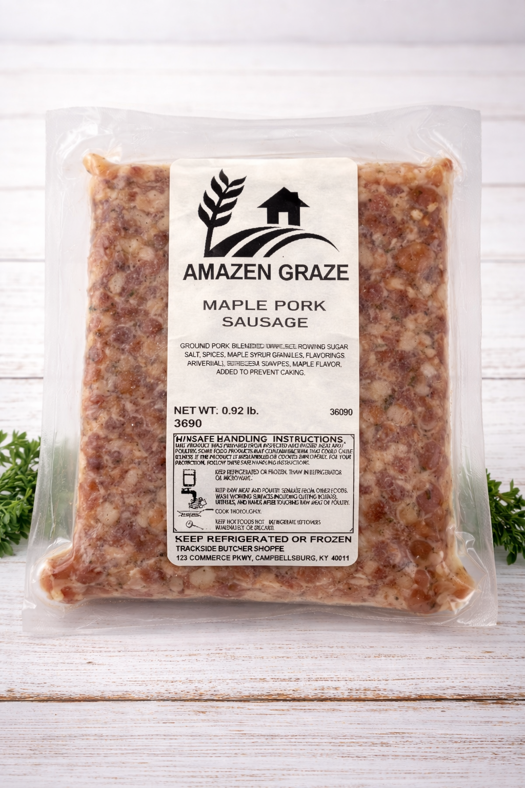 Ground Maple Sausage
