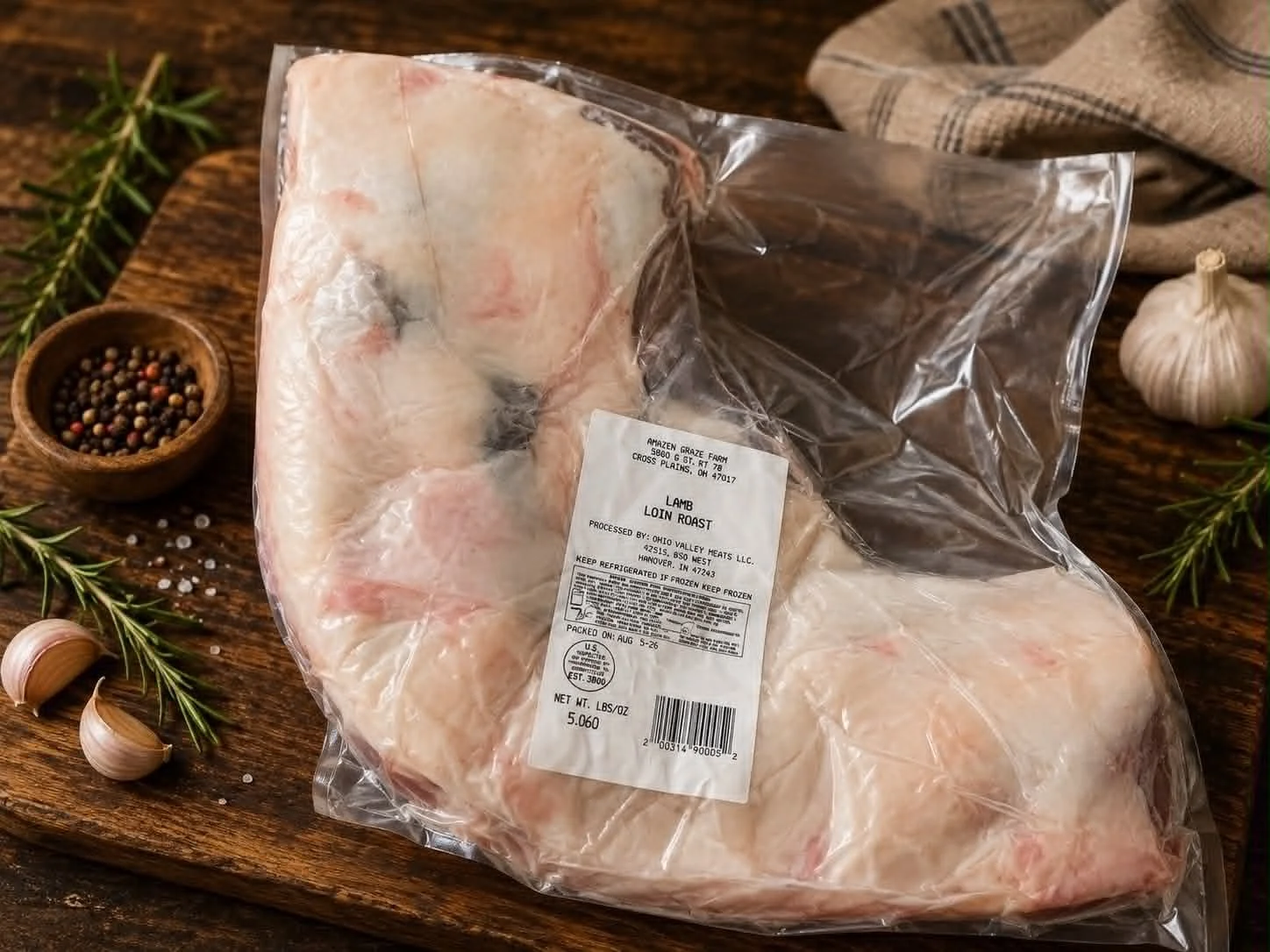 Lamb Loin Chop (5 lbs)