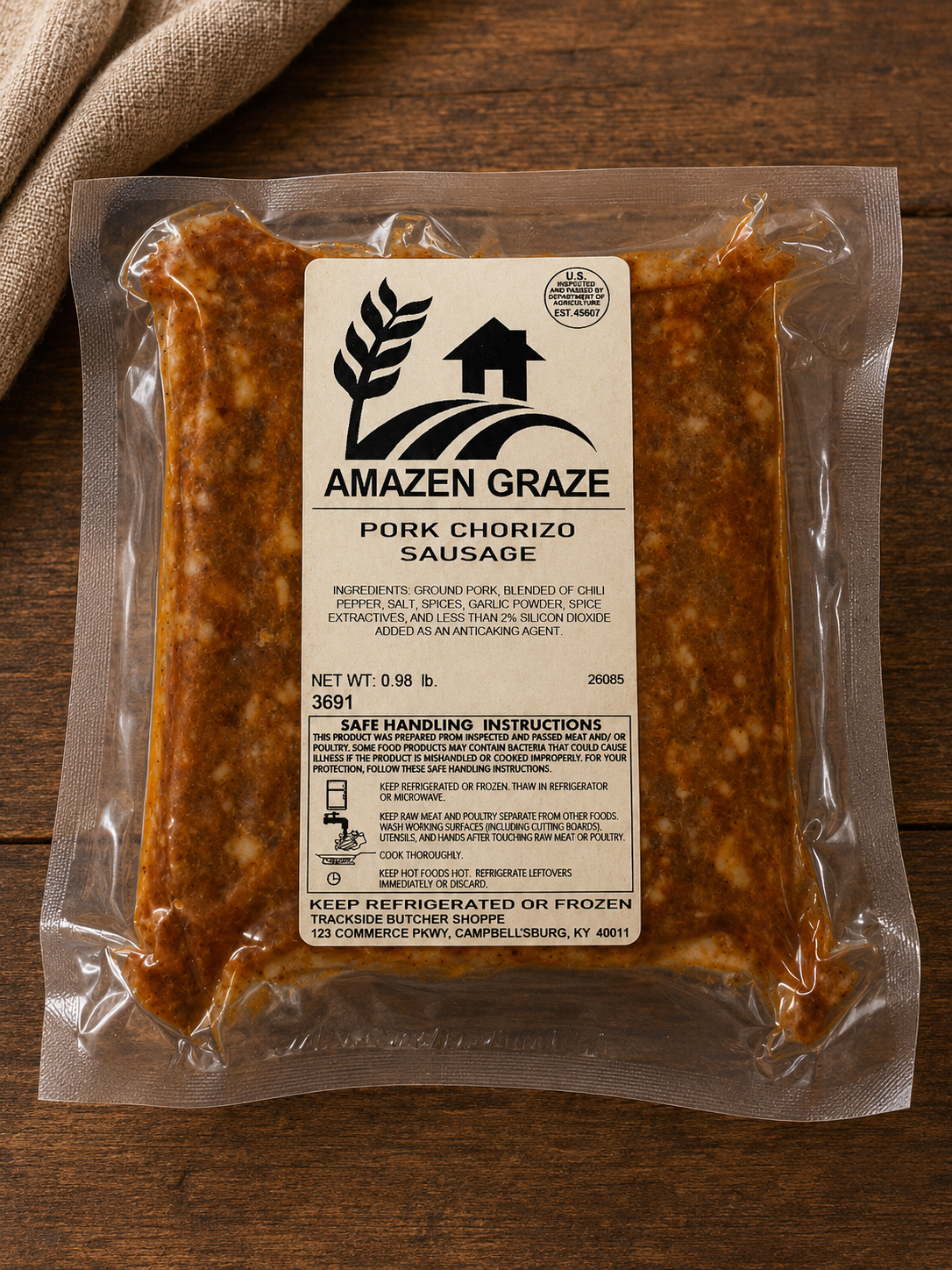 Ground Chorizo (1 lb)