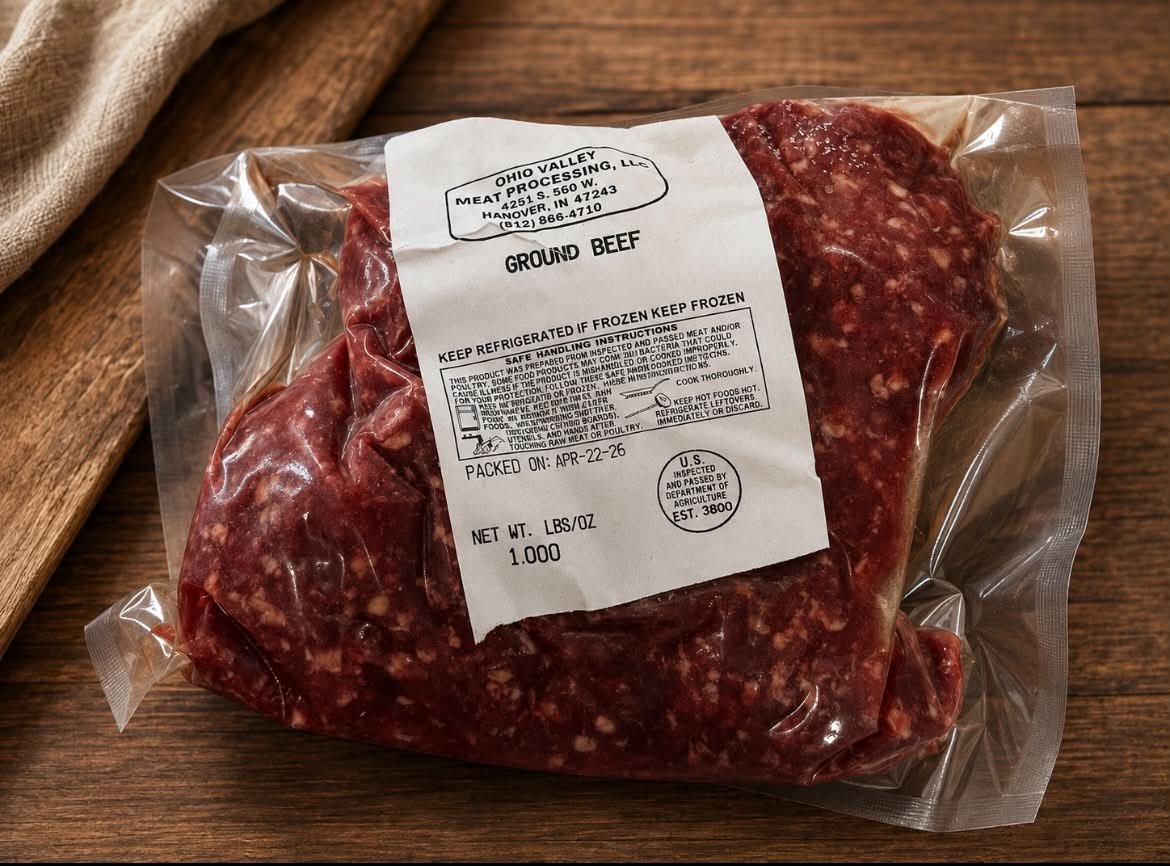 *Premium ground beef* (1 lb) (Grassfed/finished)