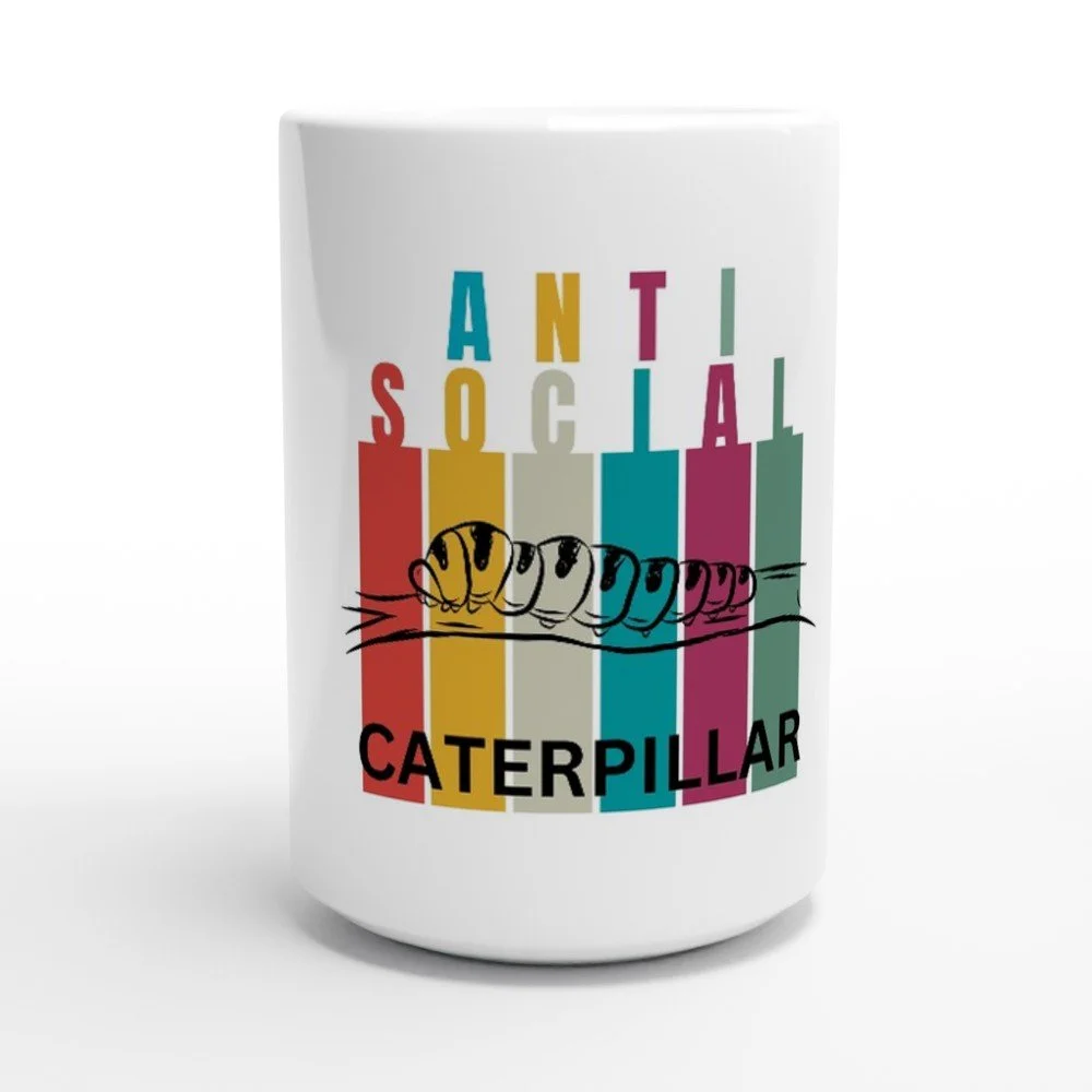 Antisocial Caterpillar Mug