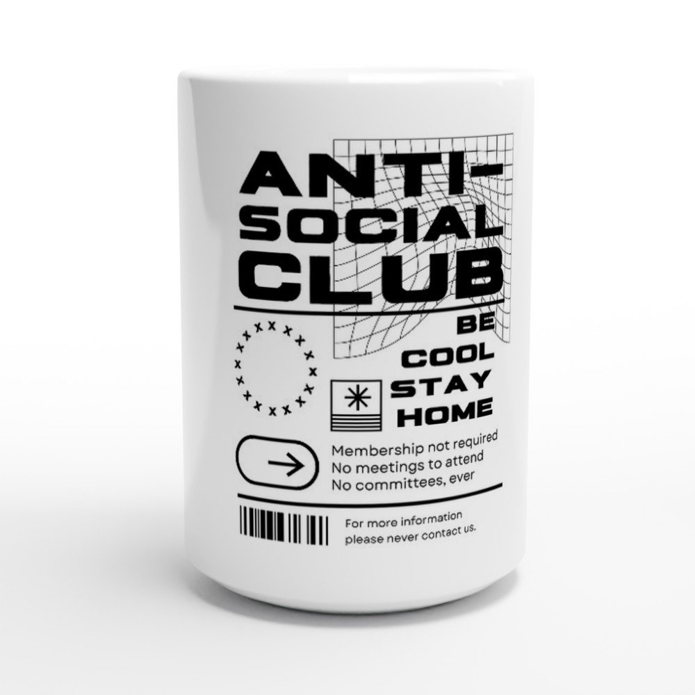 Anti-social Club Mug