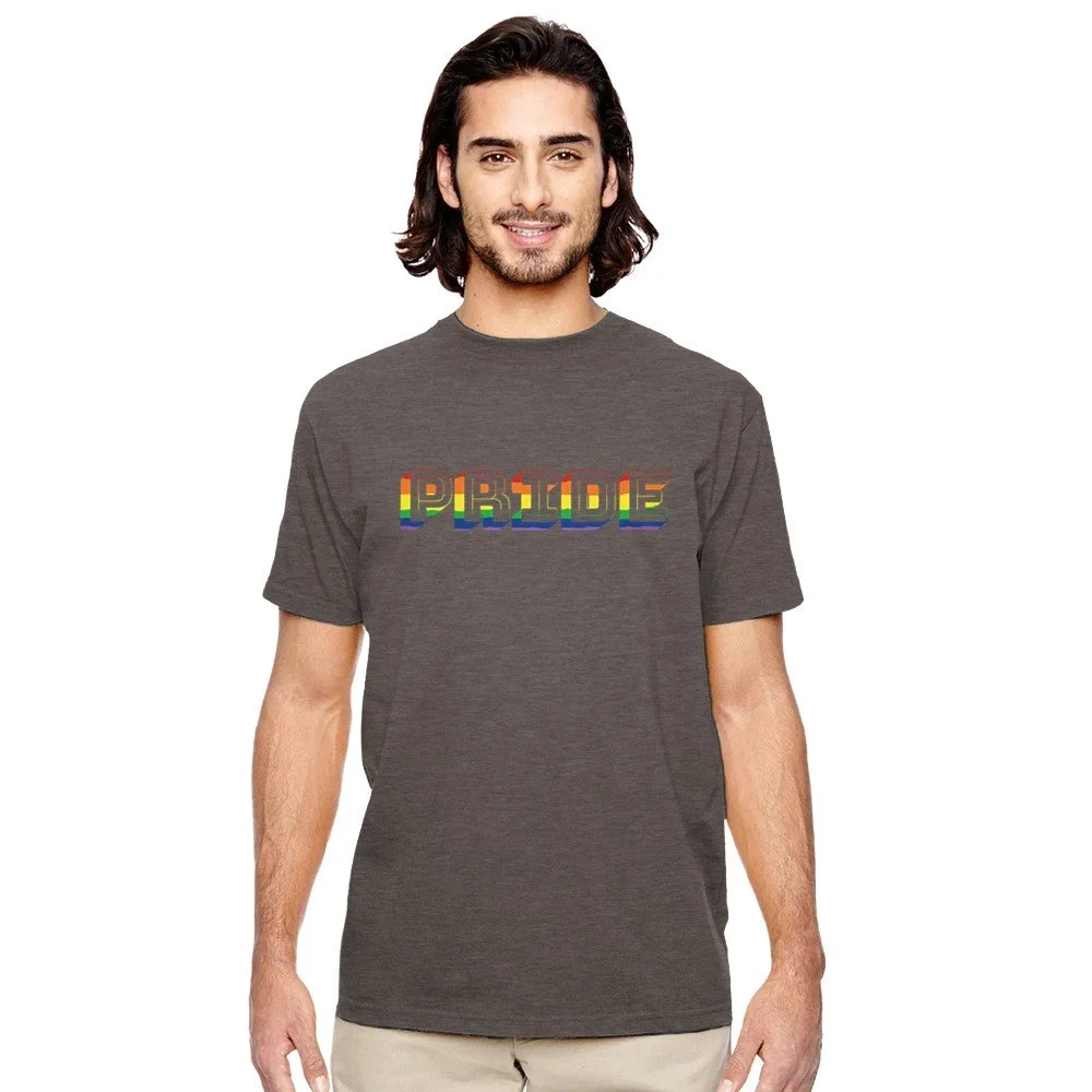 Pride Boxy Text Shirt