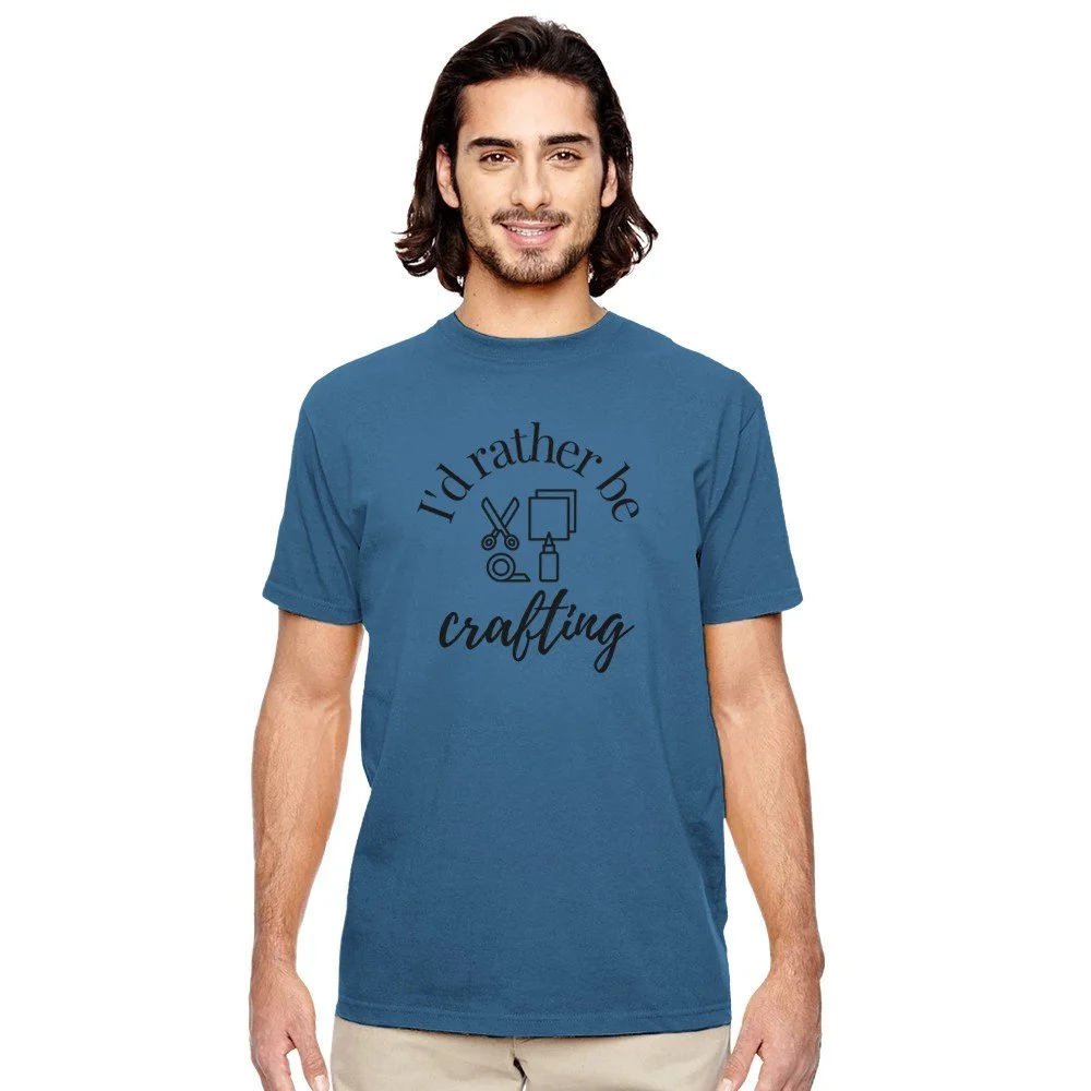 I'd Rather Be Crafting Shirt