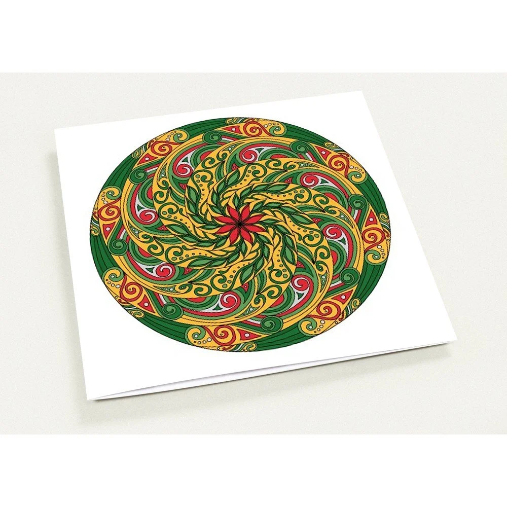 Christmas Mandala Cards