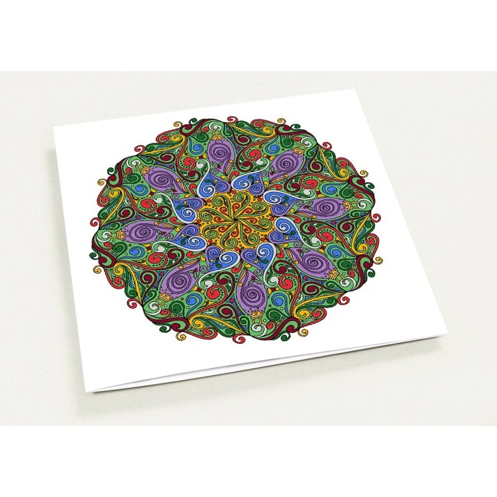 Ornament Mandala Cards