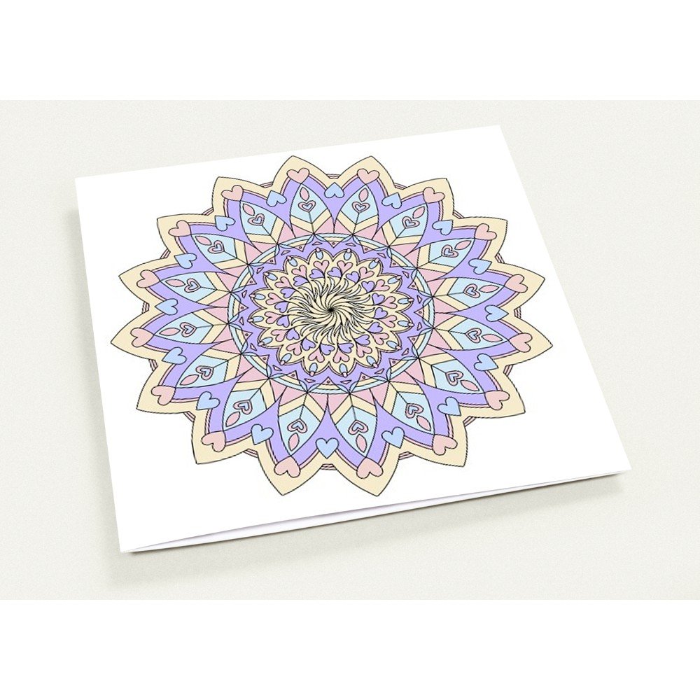 Lilac Mandala Cards