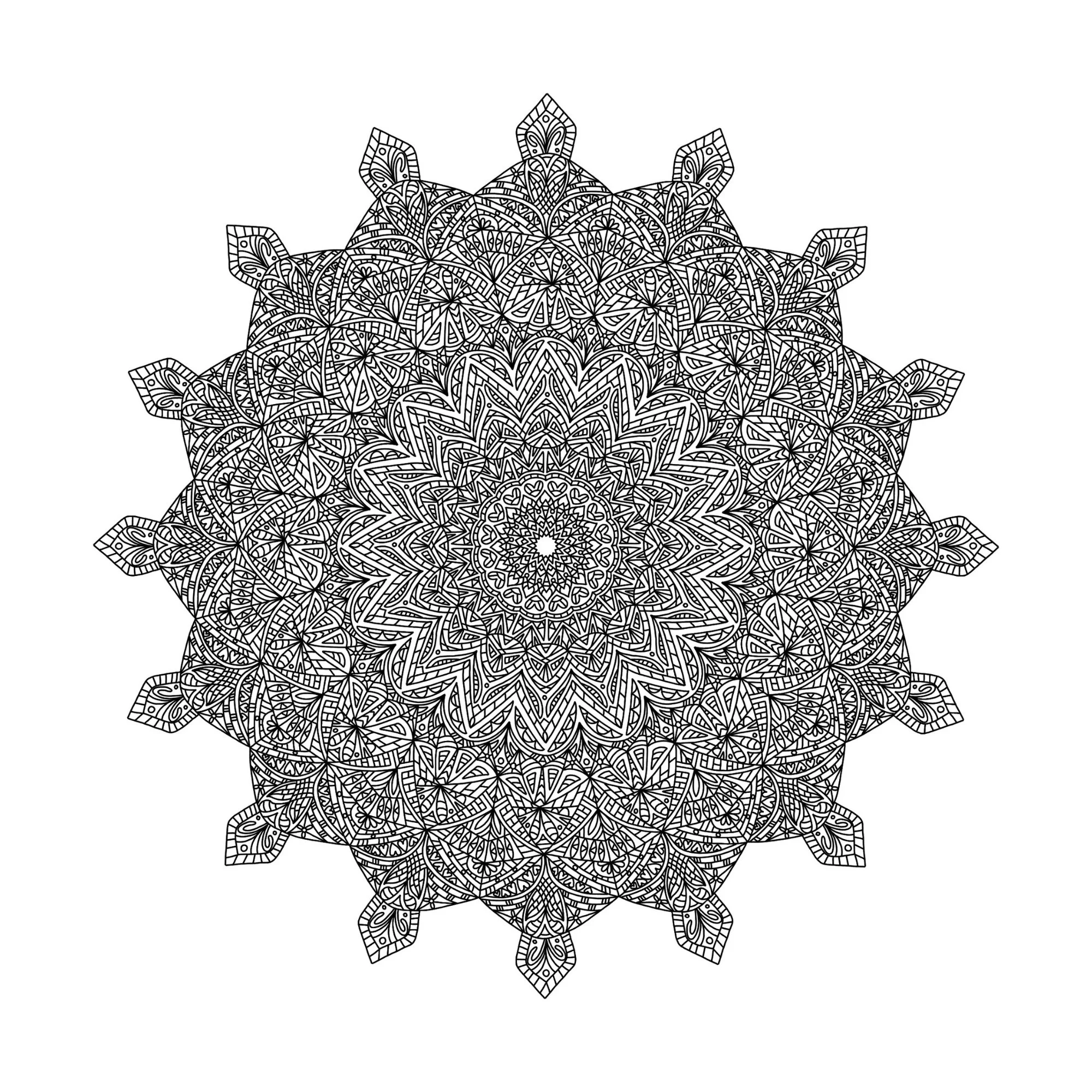 Why I keep drawing mandalas.