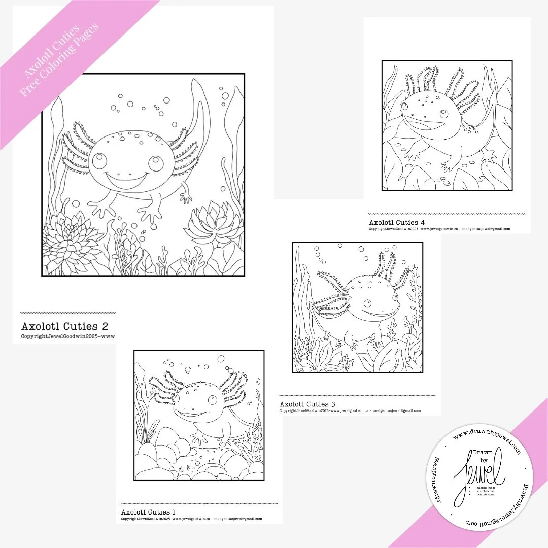 Axolotl cuties are free for you.