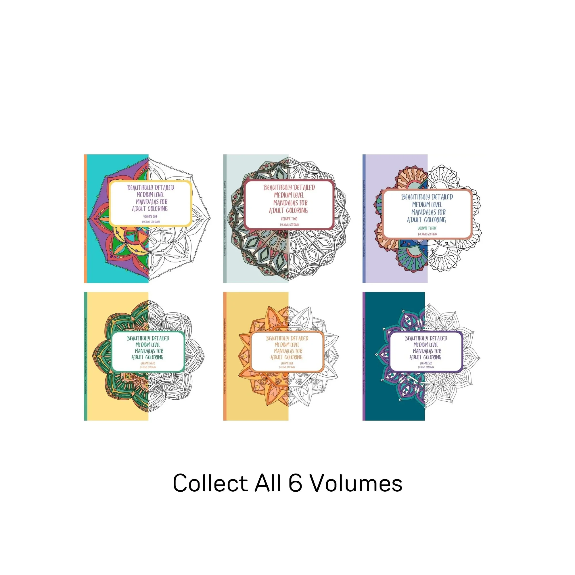 Medium Mandalas Volume 6 is here, which makes the series complete.