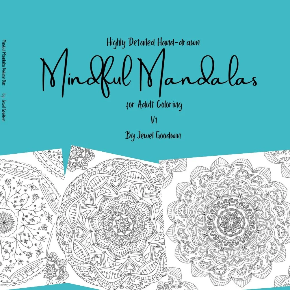 Highly Detailed Hand-drawn Mindful Mandalas Volume One