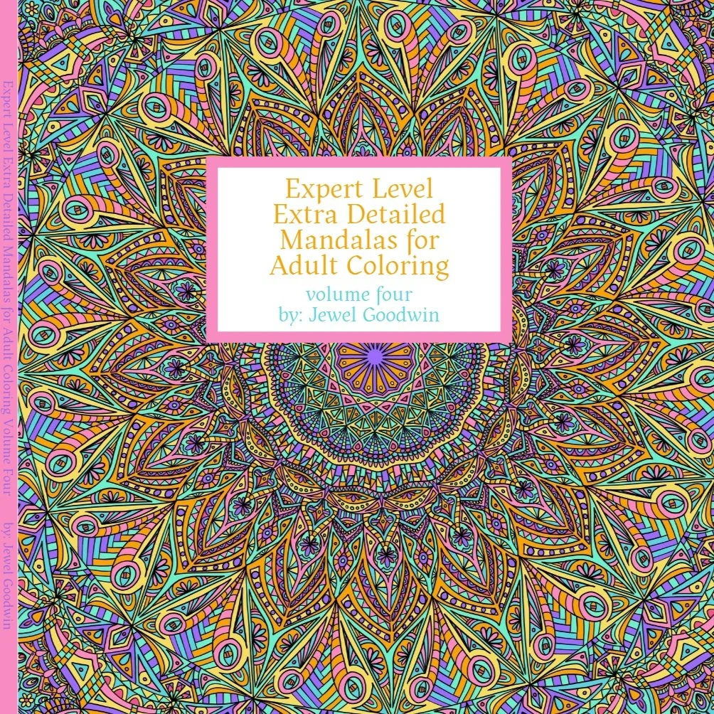 Expert Level Extra Detailed Mandalas Volume Four