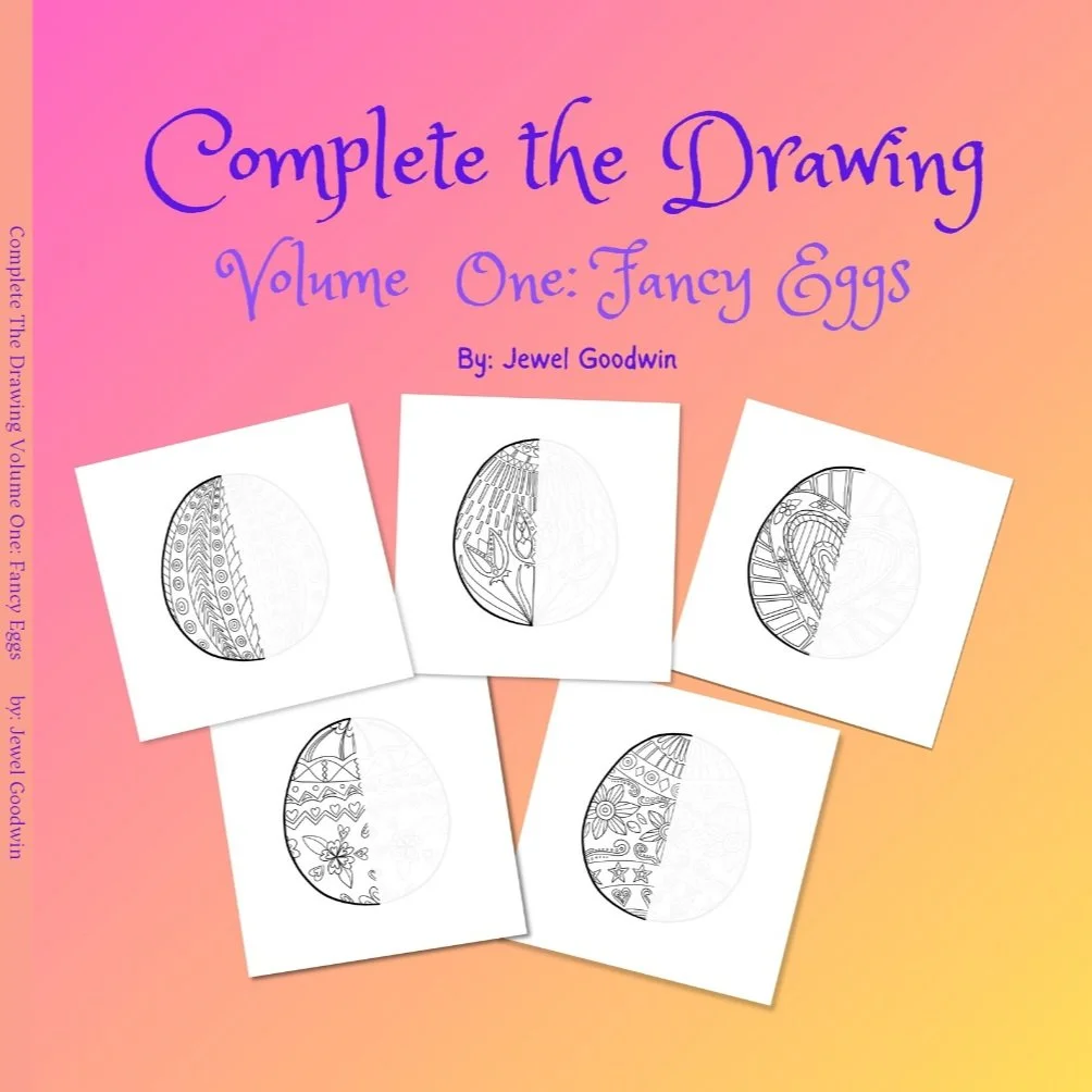 Complete The Drawing Volume One: Fancy Eggs