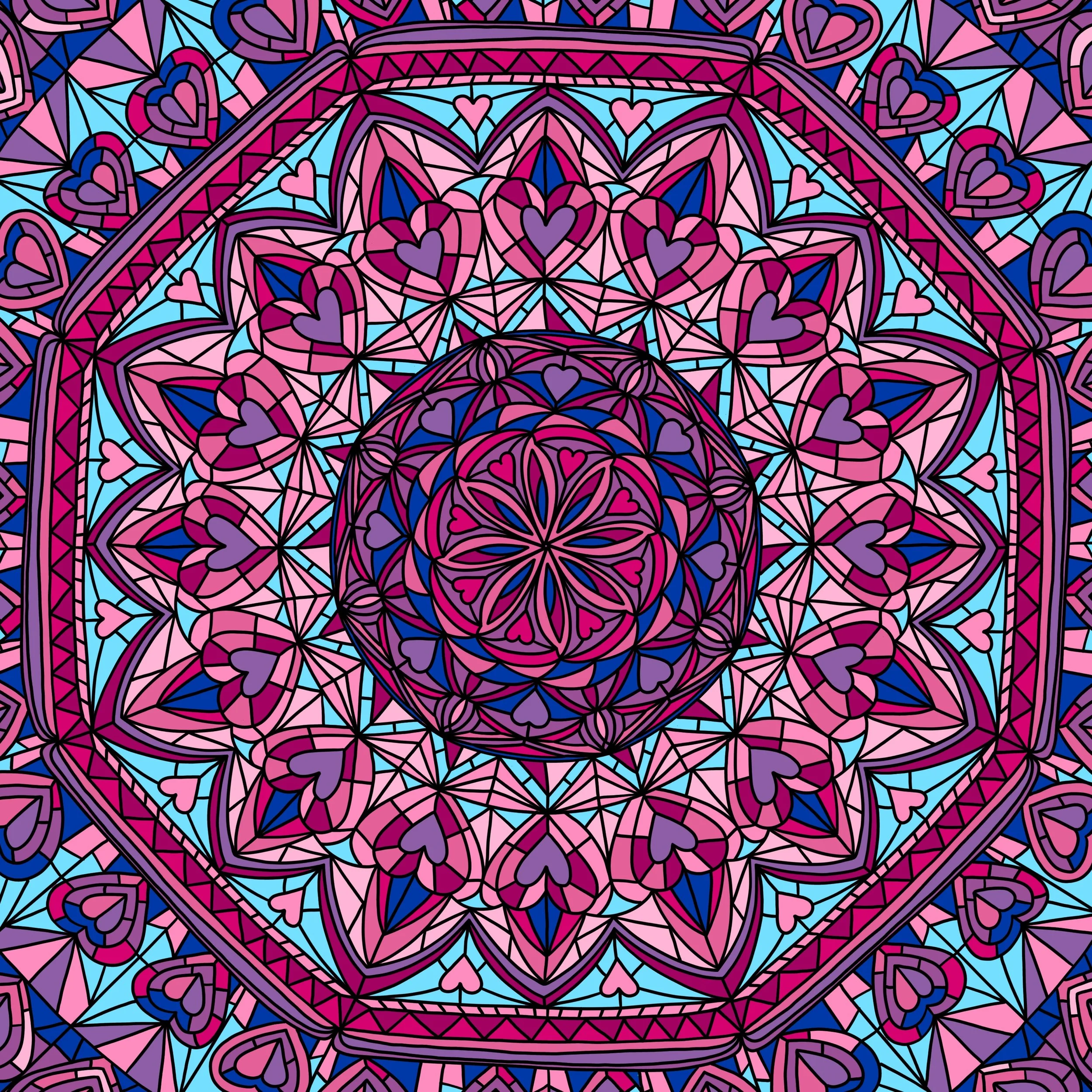 Mandala Colouring by Jewel Goodwin