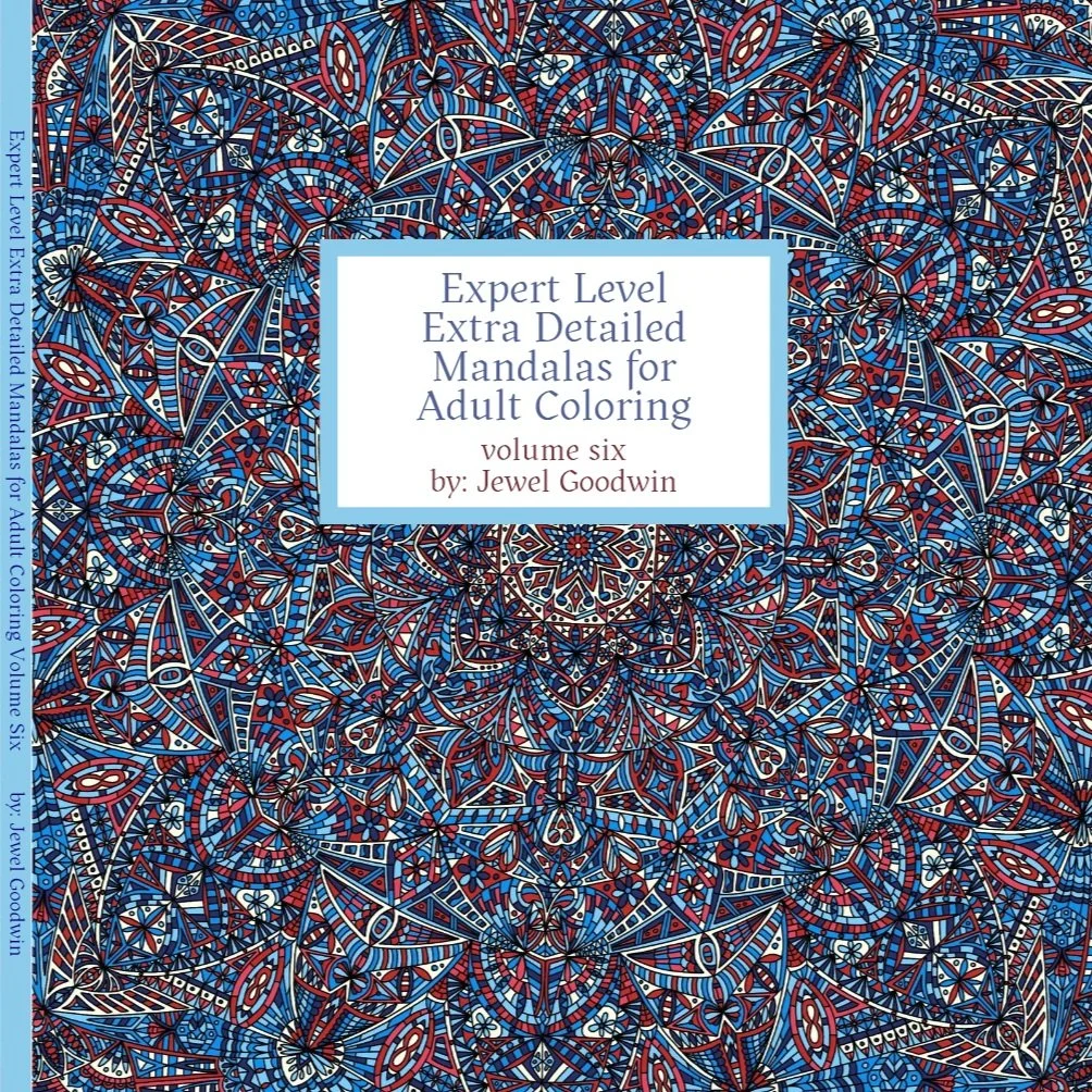 Expert Level Extra Detailed Mandalas Volume Six