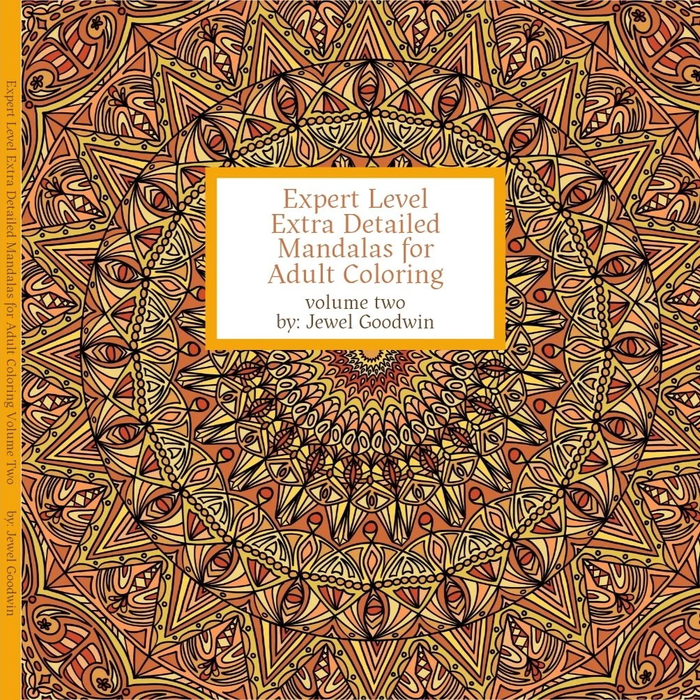 Expert Level Extra Detailed Mandalas Volume Two