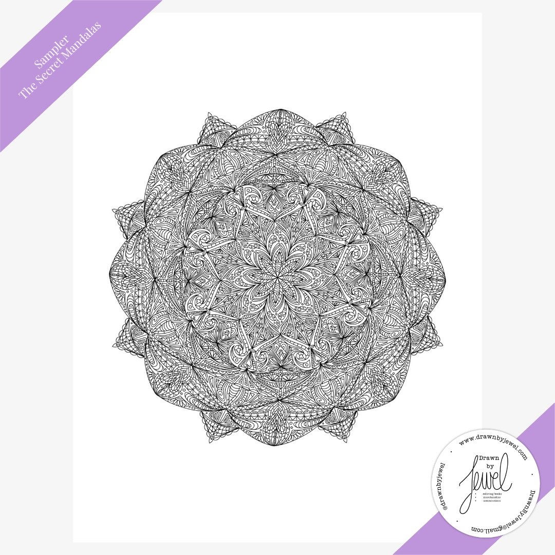 The Secret Mandalas Sampler