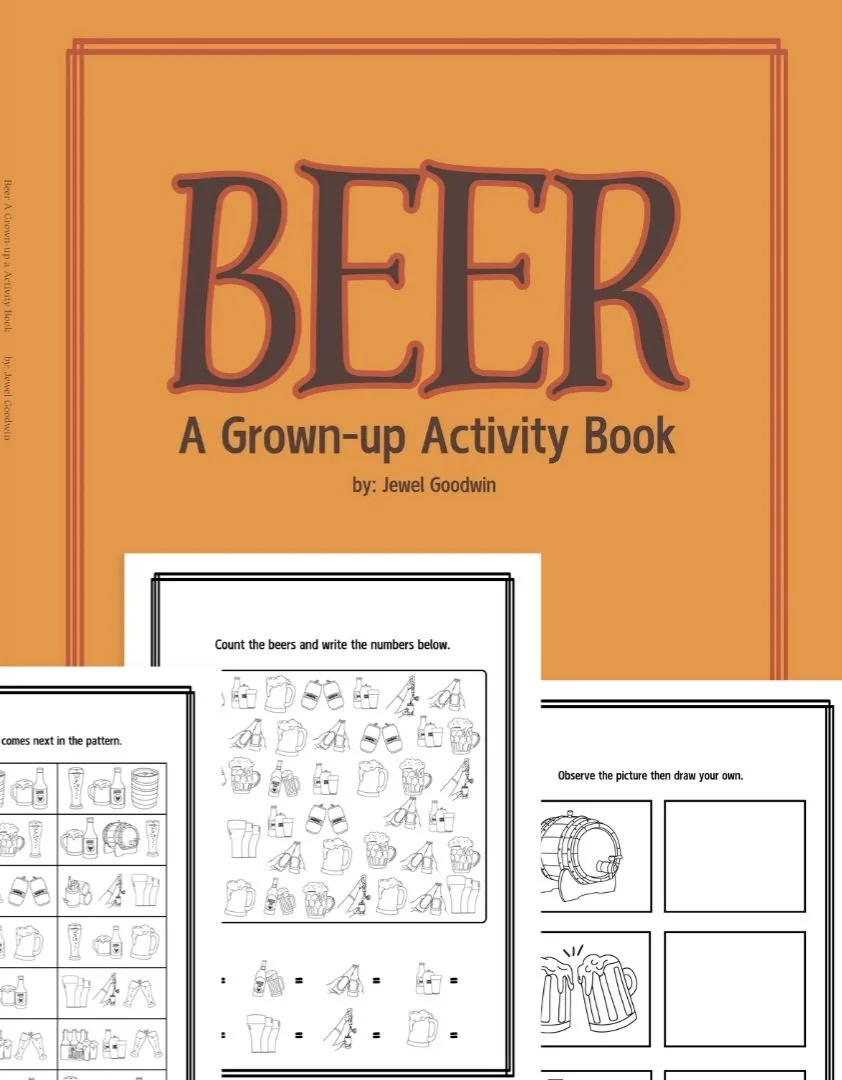 Beer: A Grown-up Activity Book