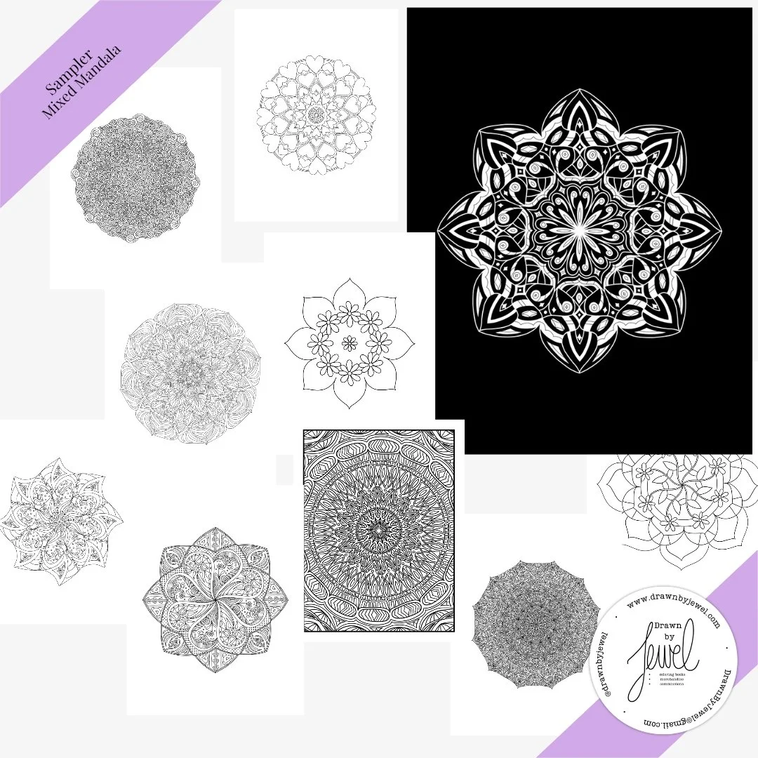 Mixed Mandala Sampler Pack One
