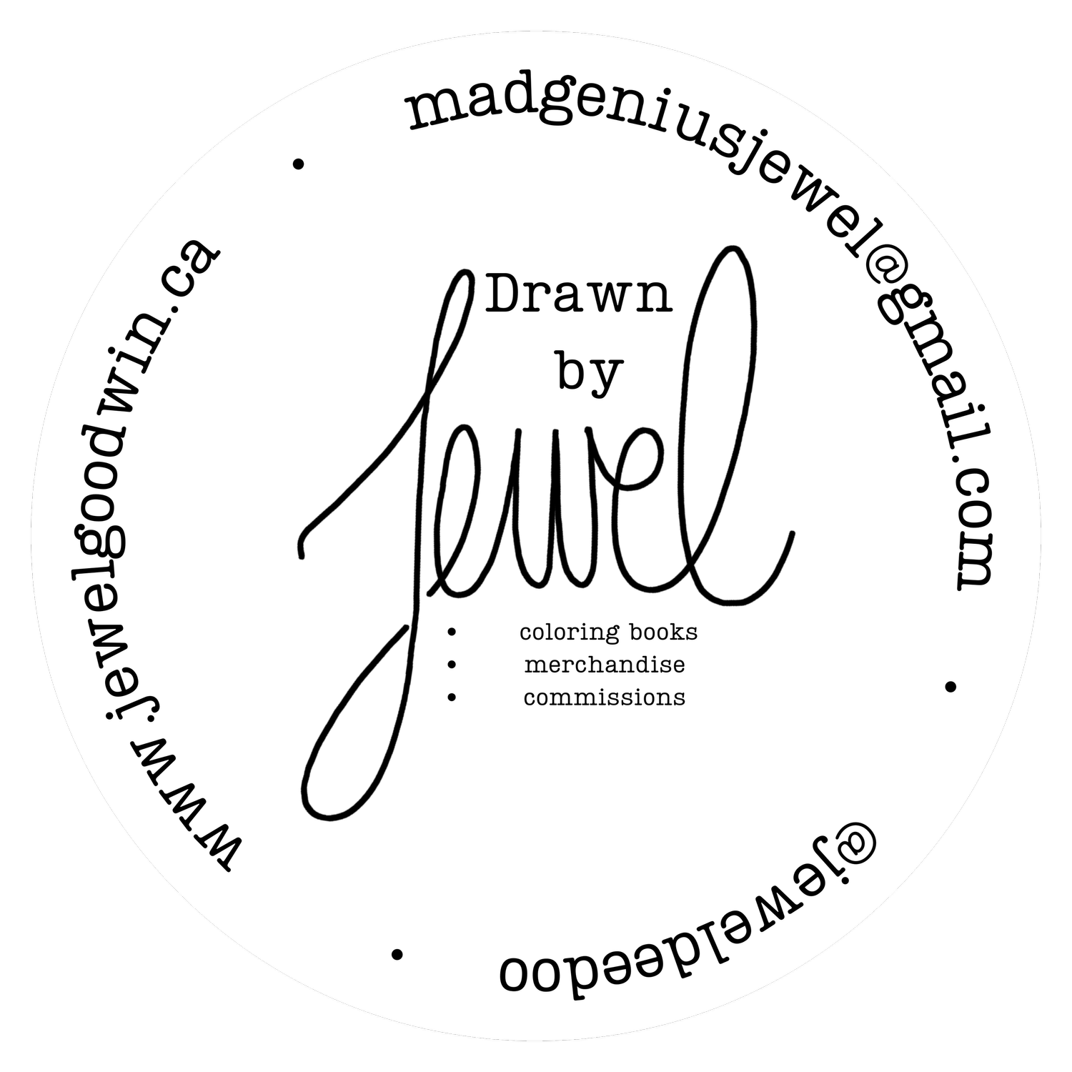 Drawn by Jewel | Colouring Books