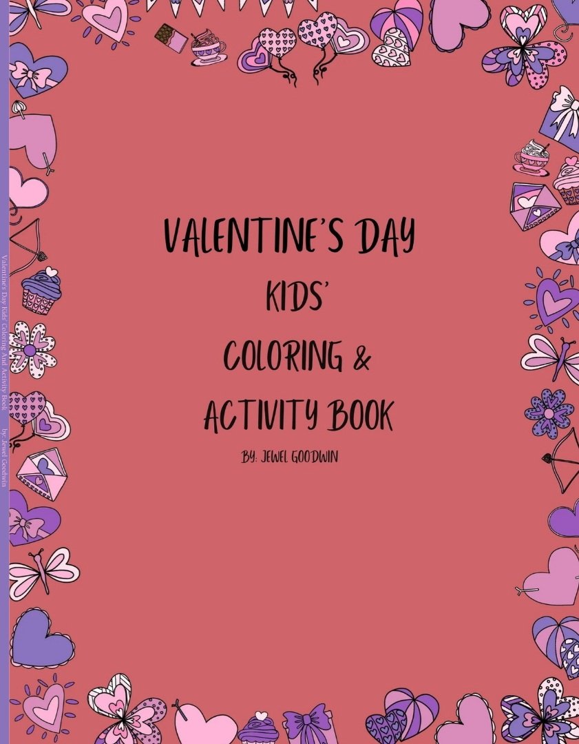 Valentine's Day Kids' Coloring And Activity Book
