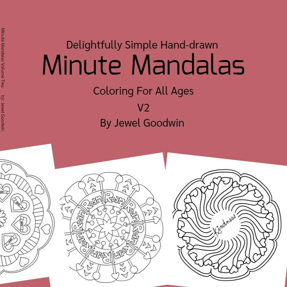 Delightfully Simple Hand-drawn Minute Mandalas Volume Two