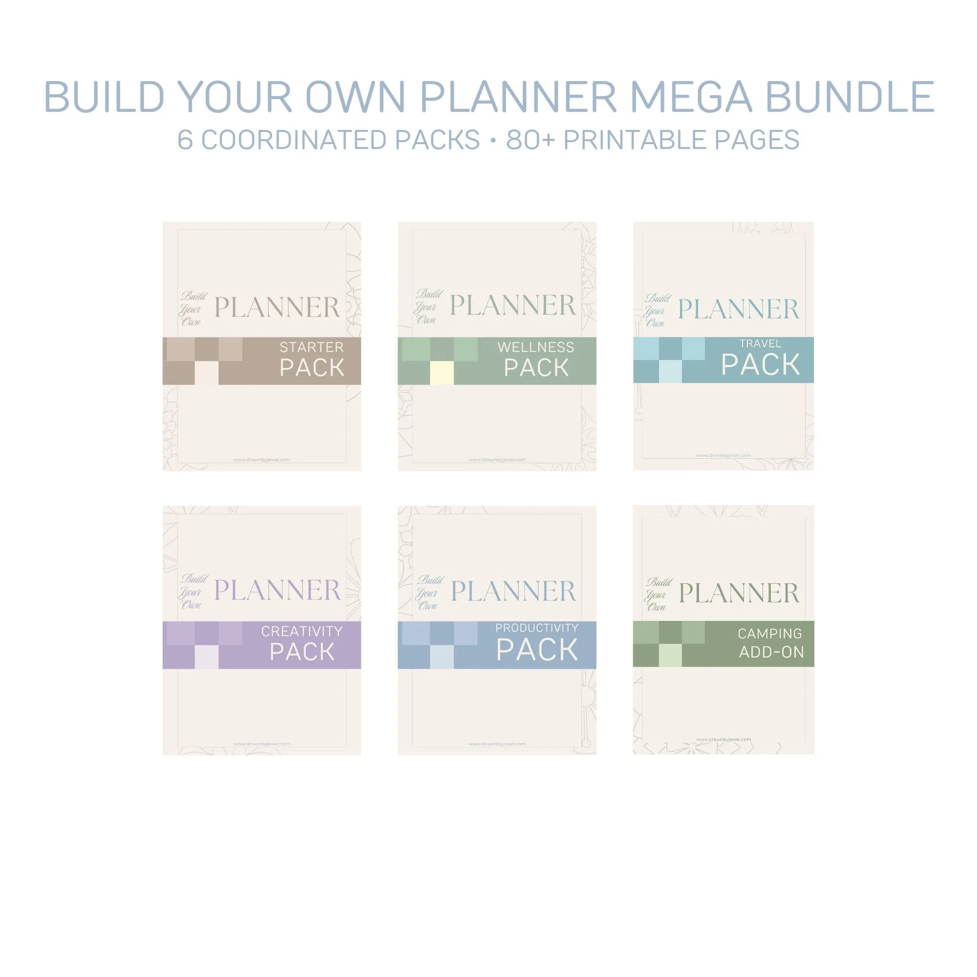 Build Your Own Planner Mega Bundle