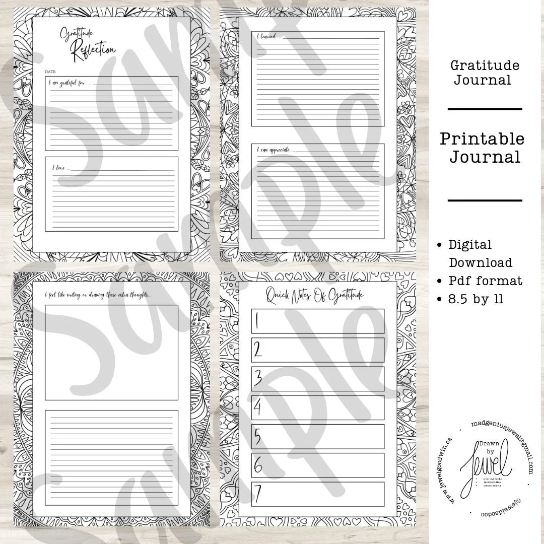 Gratitude Reflection Journal