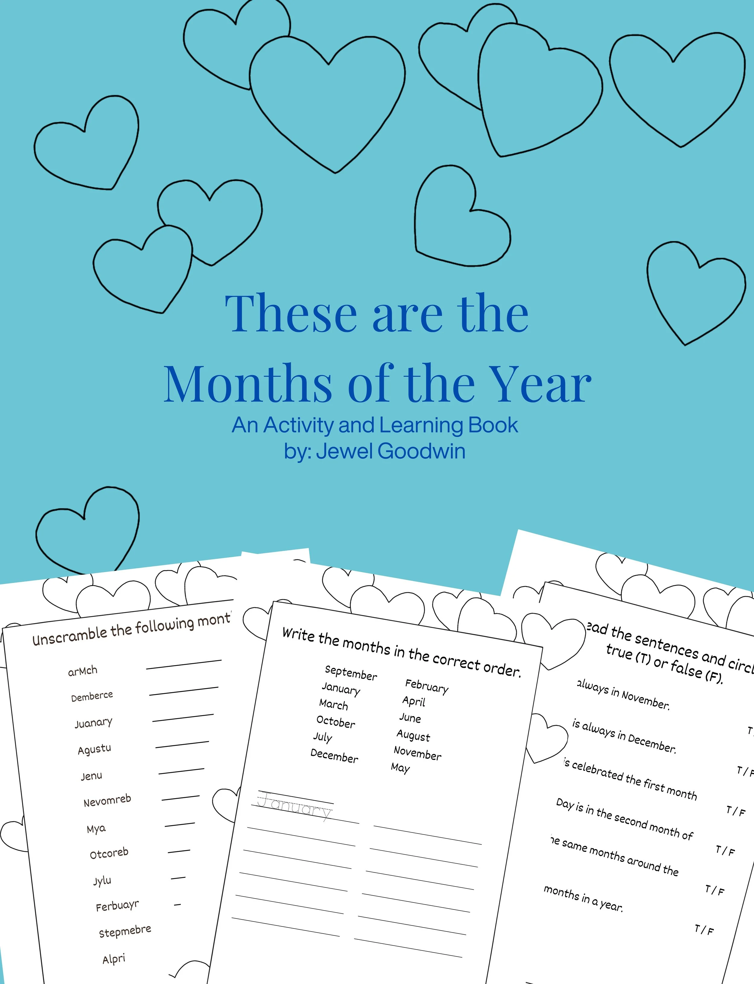 These Are The Months Of The Year