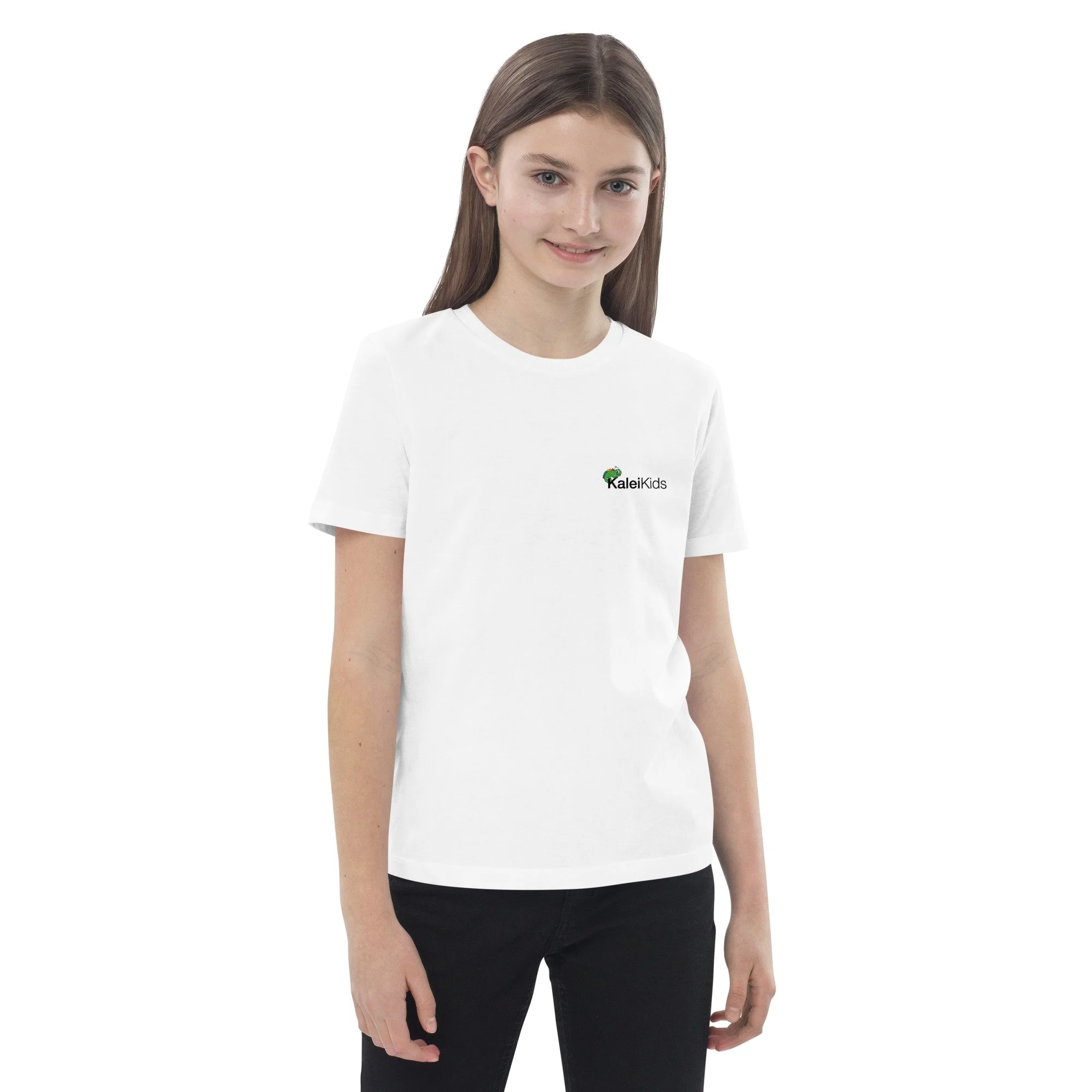 Organic cotton kids t-shirt  | KaleiKids Color Icon