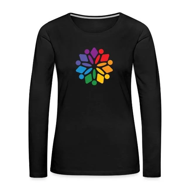Women's Premium Slim Fit Long Sleeve T-Shirt  | KaleidoscopeME Color Icon