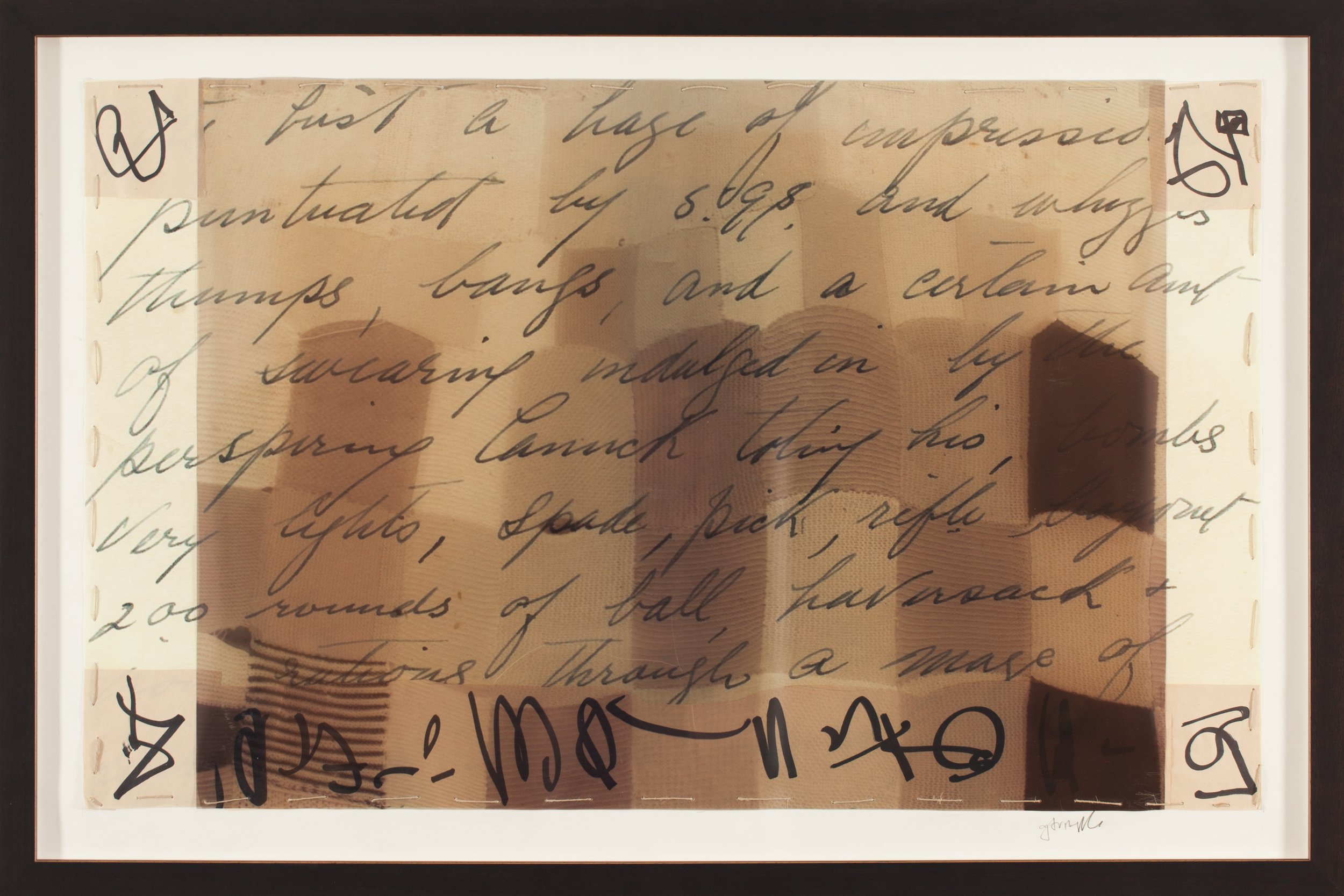 Punctuated by goggs and whizzes, 1916. 2014. Mixed Media on Paper, W40.5xH27