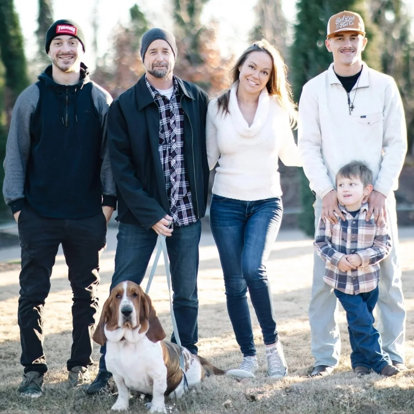 Professional Family Photography Sessions with dogs