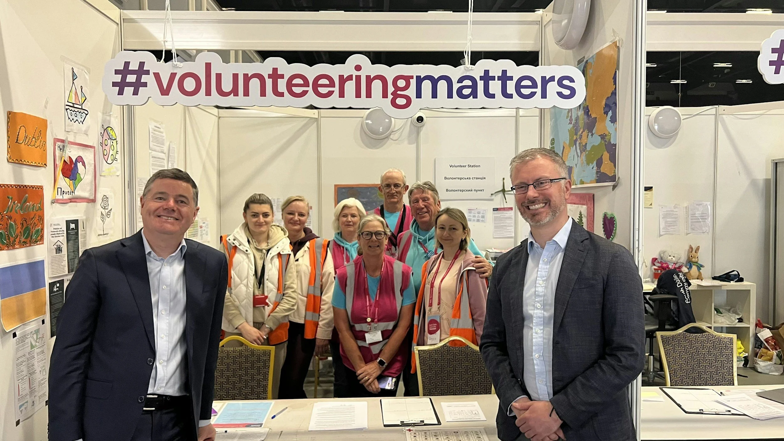 Jesus Cares - Group of corporate or community volunteers
