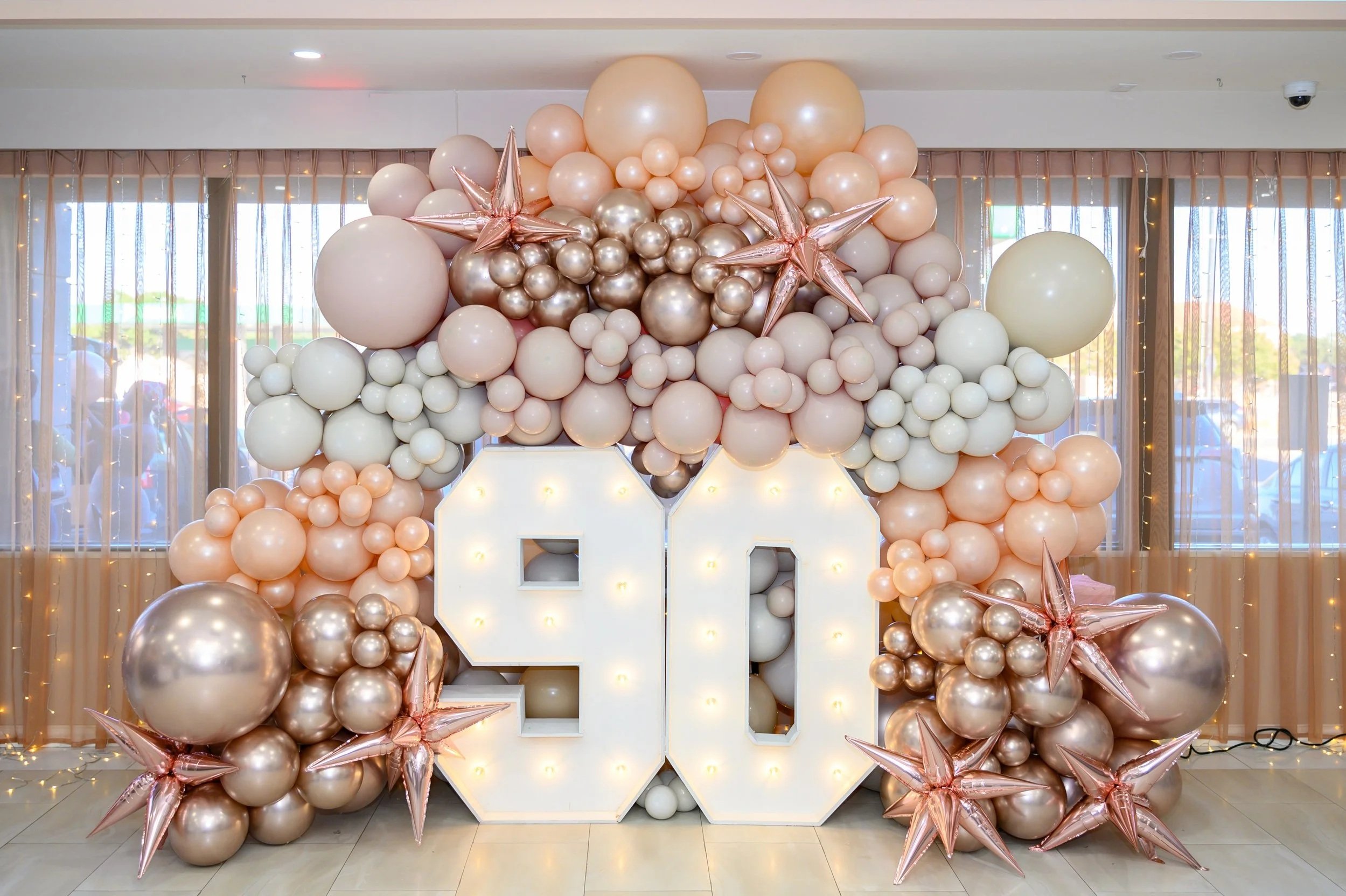 Luxury Organic Balloon Garland & Event Decorations in Dallas