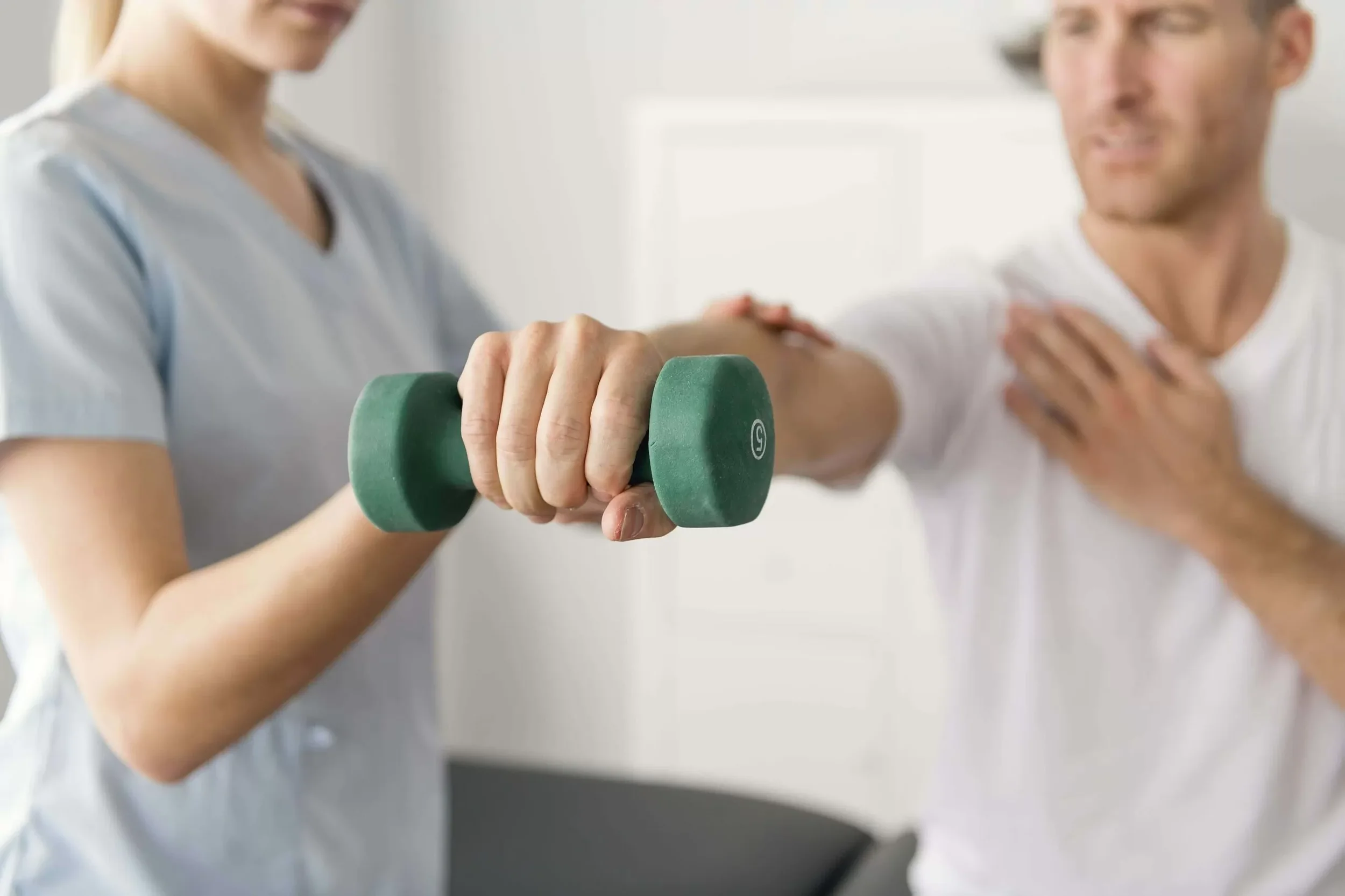 Physical therapy using weights