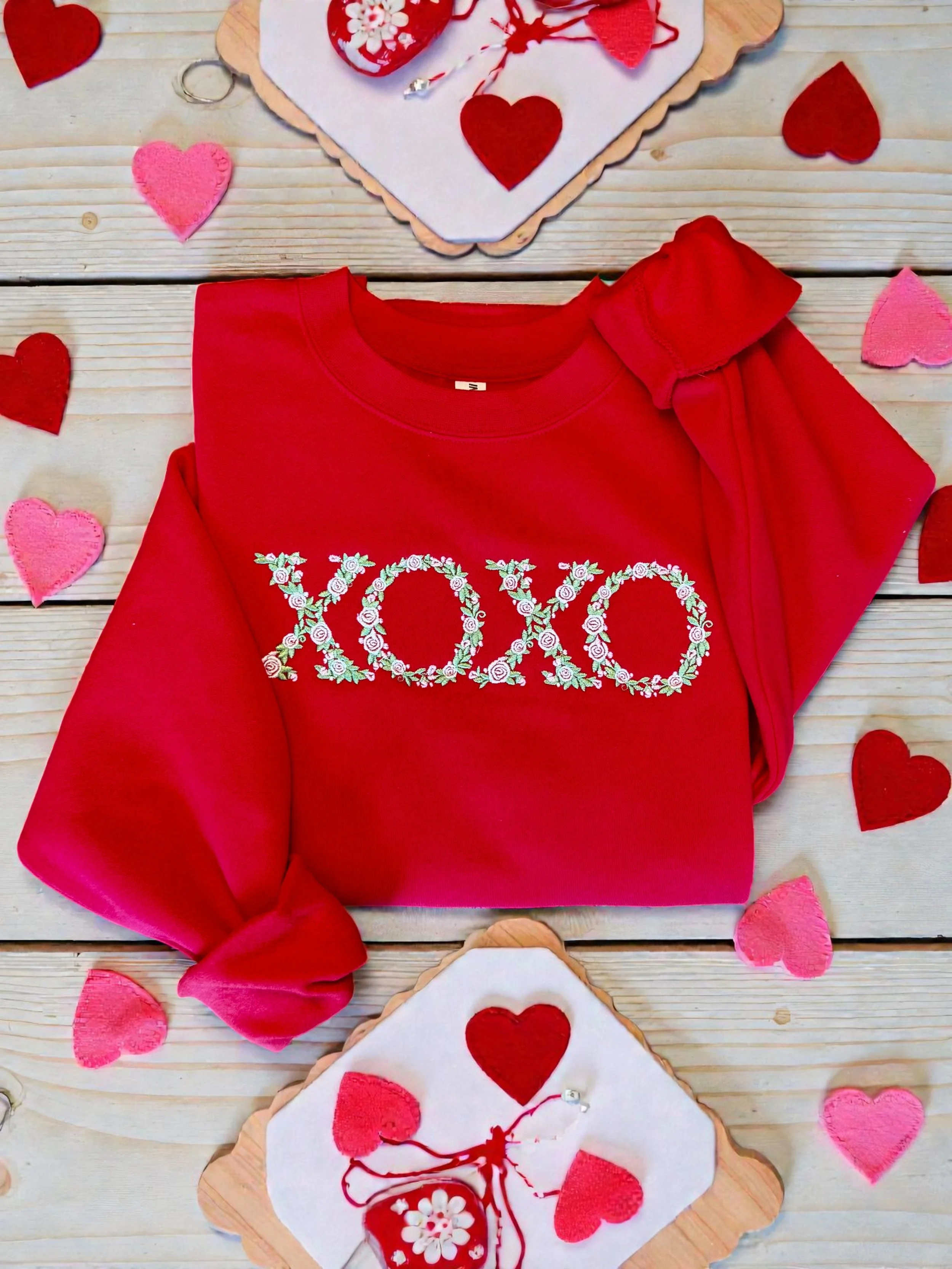 Red XOXO Valentines Day Shirt.jpg