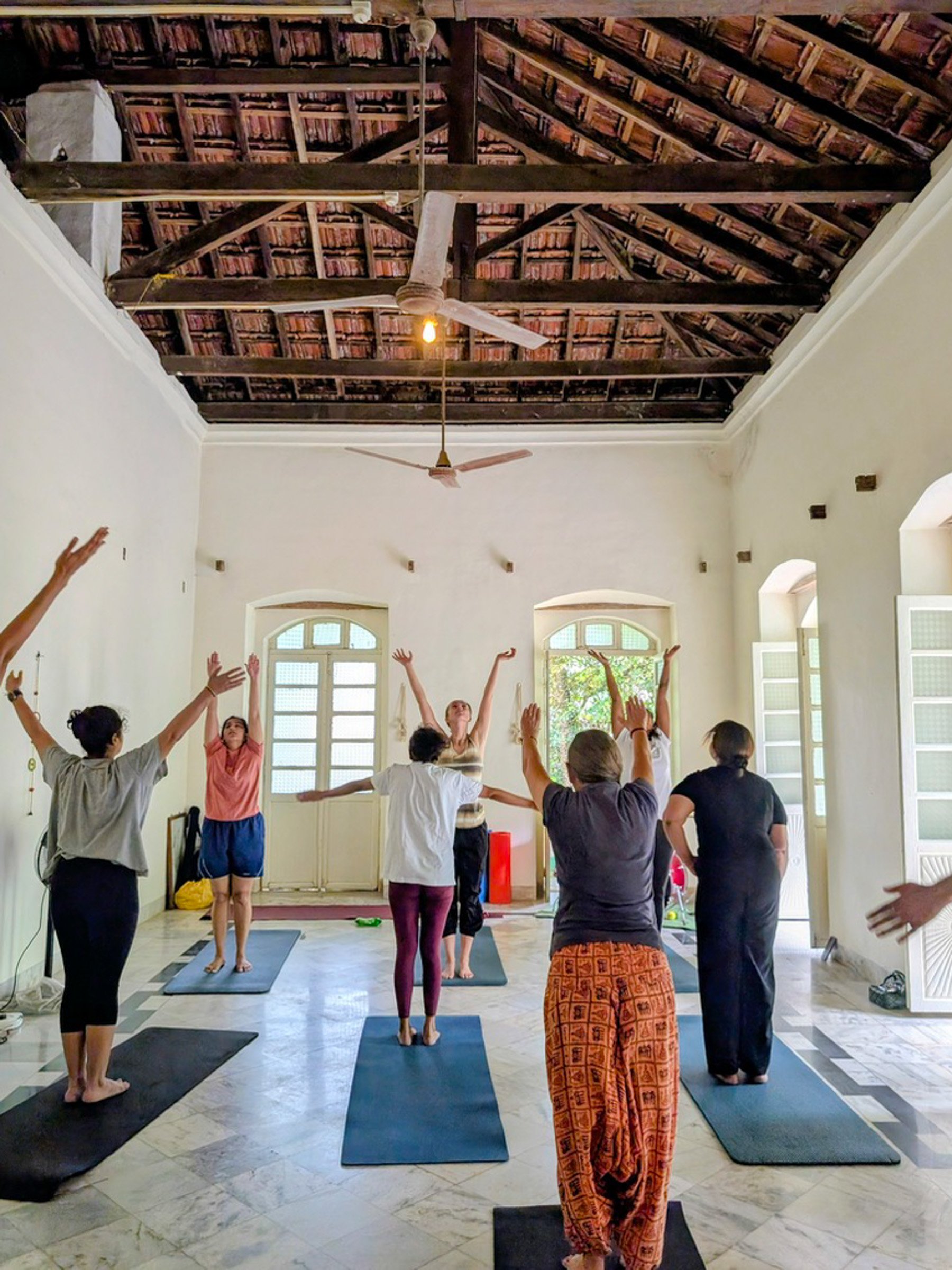   Hosting community-led yoga sessions  